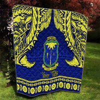 Personalised Fiji Natabua High School Quilt Fijian Tapa Pattern - Wonder Print Shop