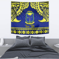 Personalised Fiji Natabua High School Tapestry Fijian Tapa Pattern - Wonder Print Shop