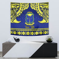 Personalised Fiji Natabua High School Tapestry Fijian Tapa Pattern - Wonder Print Shop