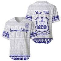 Personalised Fiji Labasa College Baseball Jersey Fijian Tapa Pattern - Wonder Print Shop