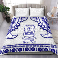 Personalised Fiji Labasa College Bedding Set Fijian Tapa Pattern - Wonder Print Shop