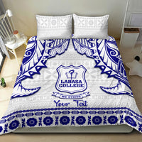 Personalised Fiji Labasa College Bedding Set Fijian Tapa Pattern - Wonder Print Shop