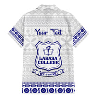 Personalised Fiji Labasa College Family Matching Mermaid Dress and Hawaiian Shirt Fijian Tapa Pattern - Wonder Print Shop