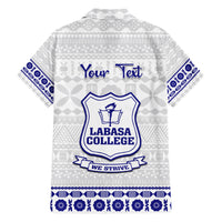 Personalised Fiji Labasa College Hawaiian Shirt Fijian Tapa Pattern - Wonder Print Shop