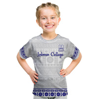 Personalised Fiji Labasa College Kid T Shirt Fijian Tapa Pattern - Wonder Print Shop