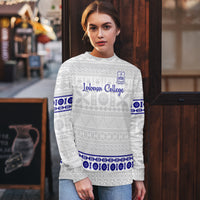 Personalised Fiji Labasa College Ugly Christmas Sweater Fijian Tapa Pattern - Wonder Print Shop