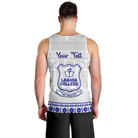 Personalised Fiji Labasa College Men Tank Top Fijian Tapa Pattern - Wonder Print Shop