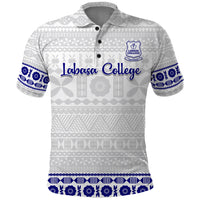 Personalised Fiji Labasa College Polo Shirt Fijian Tapa Pattern - Wonder Print Shop