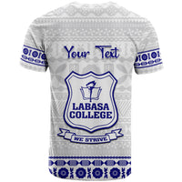 Personalised Fiji Labasa College T Shirt Fijian Tapa Pattern - Wonder Print Shop