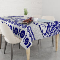 Personalised Fiji Labasa College Tablecloth Fijian Tapa Pattern - Wonder Print Shop