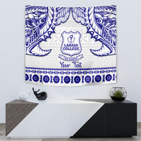 Personalised Fiji Labasa College Tapestry Fijian Tapa Pattern - Wonder Print Shop