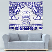 Personalised Fiji Labasa College Tapestry Fijian Tapa Pattern - Wonder Print Shop