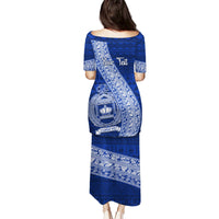 Personalised Fiji Queen Victoria School Puletasi Fijian Tapa Pattern - Wonder Print Shop