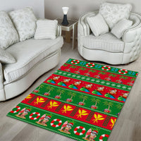 Hawaii Christmas Area Rug Mele Kalikimaka - Wonder Print Shop