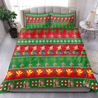 Hawaii Christmas Bedding Set Mele Kalikimaka - Wonder Print Shop
