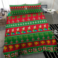 Hawaii Christmas Bedding Set Mele Kalikimaka - Wonder Print Shop