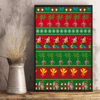 Hawaii Christmas Canvas Wall Art Mele Kalikimaka - Wonder Print Shop