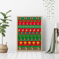 Hawaii Christmas Canvas Wall Art Mele Kalikimaka - Wonder Print Shop