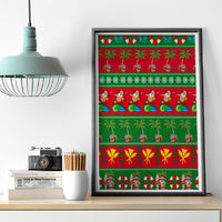 Hawaii Christmas Canvas Wall Art Mele Kalikimaka - Wonder Print Shop