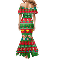 Personalised Hawaii Christmas Mermaid Dress Mele Kalikimaka - Wonder Print Shop