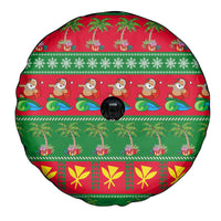 Hawaii Christmas Spare Tire Cover Mele Kalikimaka - Wonder Print Shop