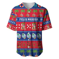 Personalised Guam Christmas Baseball Jersey Felis Pasgua - Wonder Print Shop