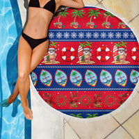 Guam Christmas Beach Blanket Felis Pasgua - Wonder Print Shop