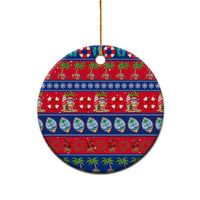 Guam Christmas Ceramic Ornament Felis Pasgua - Wonder Print Shop