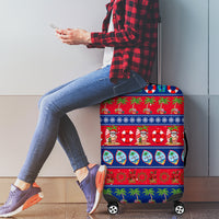 Guam Christmas Luggage Cover Felis Pasgua - Wonder Print Shop