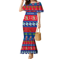 Personalised Guam Christmas Mermaid Dress Felis Pasgua - Wonder Print Shop