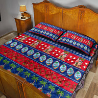 Guam Christmas Quilt Bed Set Felis Pasgua - Wonder Print Shop