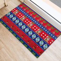 Guam Christmas Rubber Doormat Felis Pasgua - Wonder Print Shop