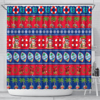 personalised-guam-christmas-shower-curtain-felis-pasgua