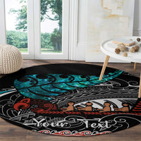personalised-new-zealand-waka-round-carpet-aotearoa-maori-silver-fern-pattern