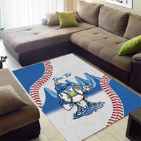 Nicaragua 2026 Baseball Area Rug Go Champions Drip Style
