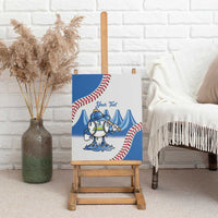 Nicaragua 2026 Baseball Canvas Wall Art Go Champions Drip Style