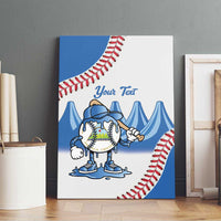 Nicaragua 2026 Baseball Canvas Wall Art Go Champions Drip Style