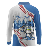 Nicaragua 2026 Baseball Personalized Long Sleeve Polo Shirt Go Champions Drip Style