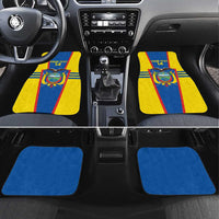 Custom Ecuador Football Car Mats Vamos La Tricolor