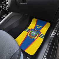 Custom Ecuador Football Car Mats Vamos La Tricolor