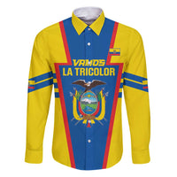 Custom Ecuador Football Family Matching Puletasi and Hawaiian Shirt Vamos La Tricolor