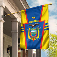 Custom Ecuador Football Garden Flag Vamos La Tricolor