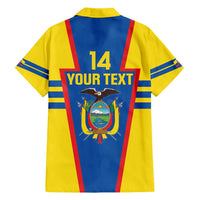 Custom Ecuador Football Hawaiian Shirt Vamos La Tricolor