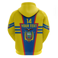 Custom Ecuador Football Hoodie Vamos La Tricolor