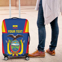 Custom Ecuador Football Luggage Cover Vamos La Tricolor