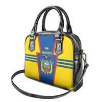 Custom Ecuador Football Shoulder Handbag Vamos La Tricolor