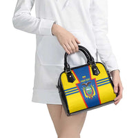 Custom Ecuador Football Shoulder Handbag Vamos La Tricolor
