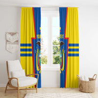 Custom Ecuador Football Window Curtain Vamos La Tricolor