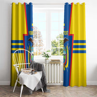 Custom Ecuador Football Window Curtain Vamos La Tricolor