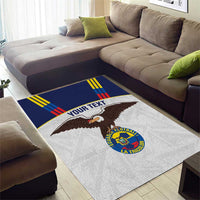 Custom Ecuador Football Area Rug La Tri Go Champions Condor Style